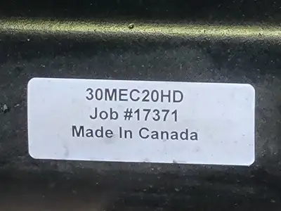 Hydraulic Cylinder 3" Bore x 20" Stoke, 30MEC20HD
