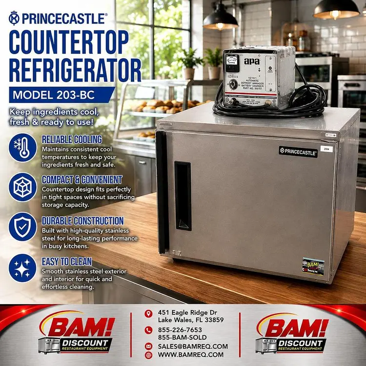 Used PRINCE CASTLE SKSR/C11 Refrigerators Florida US | BAM Discount Restaurant Equipment #1384864