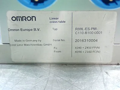 Used OMRON R88LESPMC110B1000001 Linear Actuators Ohio US | HGR 24 #727991