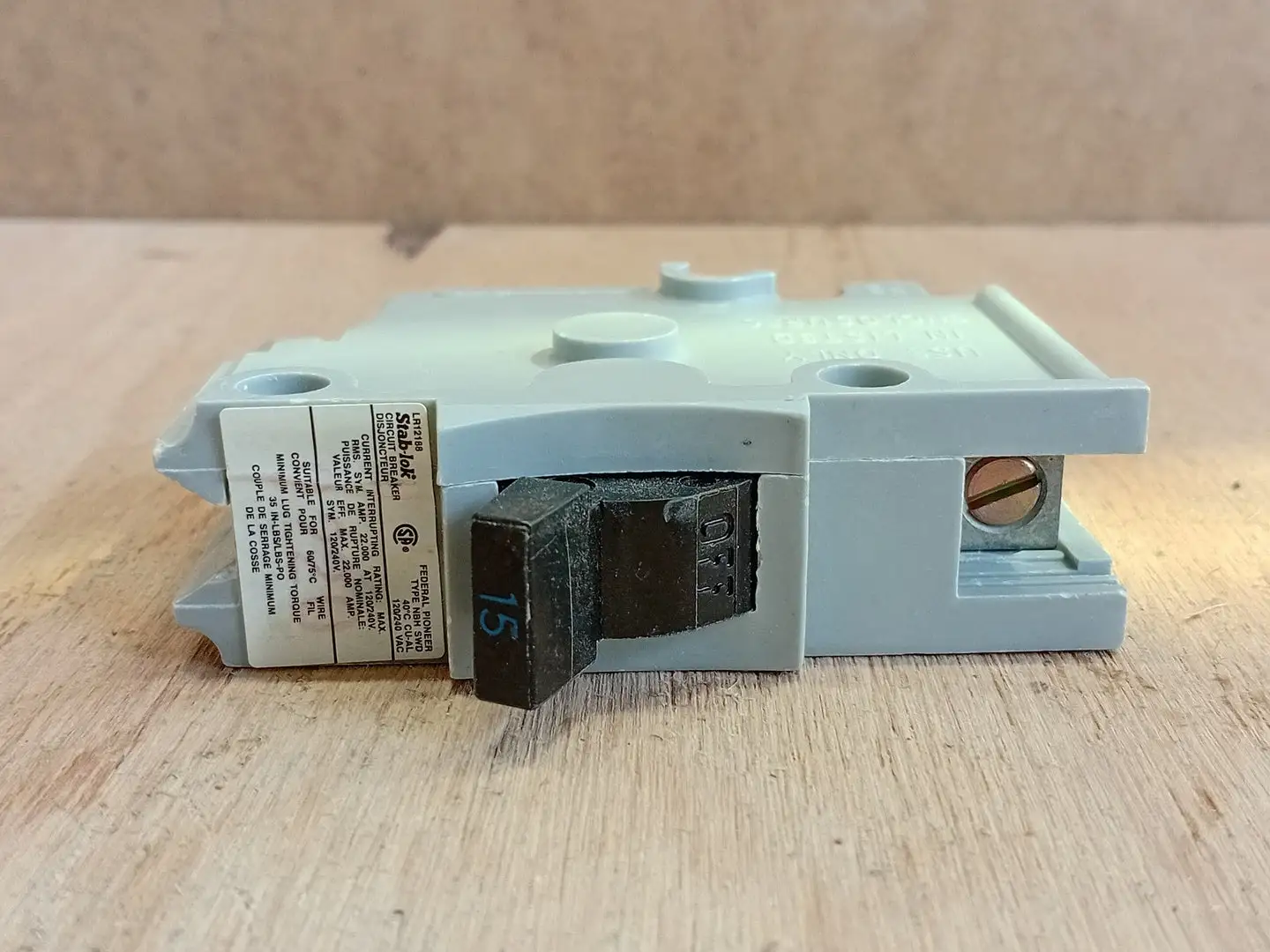 Used FEDERAL PIONEER NBH115 Switchgears British Columbia CA | Lenmark #1438450