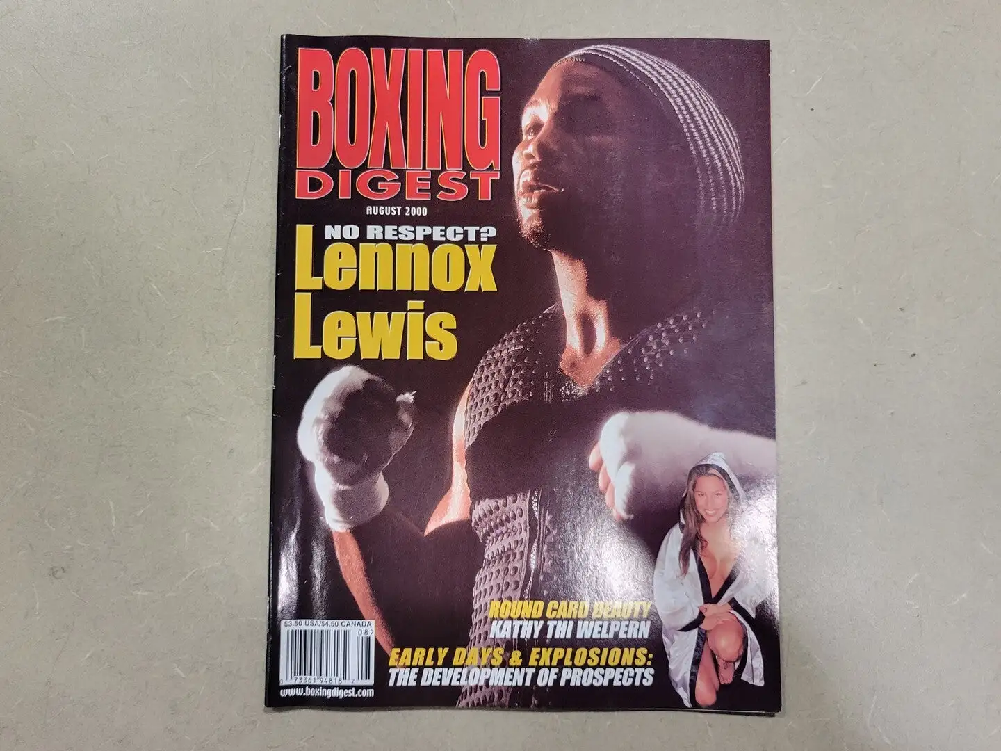 USED BOXING DIGEST AUGUST 2000