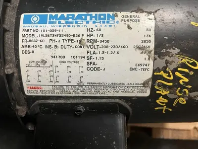 Used MARATHON 151-039-11 Motors (misc) | Surplus Asset Holdings #1205277