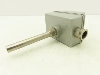 Burkert TYP/080/G06V/1033 Thermocouple 4" Temperature Probe Sensor 380V 10-100°C