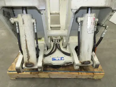 Cascade 90F 60" Paper Roll Clamp 9000LB Fork Lift Truck Attachment Class 4