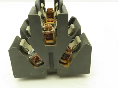 Bussmann JP60030-3CORA Pyramid /Open Style Fuse Block 600V-30A 3 Pole Lot of 8
