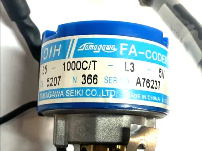 Used Sanyo Denki Step-Syn 2-Phase Stepping Motor w/ 35-1000CT-L3-5V Motors (misc) Michigan US | Maverick Industrial Sales #1392241