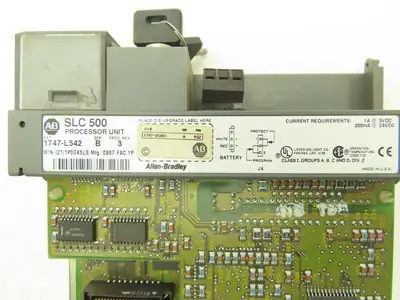 Allen Bradley 1747-L542 SLC 5/04 Processor Unit Ser C 1747-OS401 Ser C FRN 6