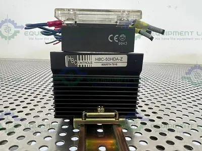 USED LOT OF 10 - CRYDOM HD4850-5972 SOLID STATE RELAY W/ HEAT SINK