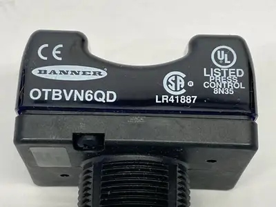 New | in-Stock Banner Engineering Momentary Action Optical Touch Button w/Black F.C. 28585 Photoelectric Sensors Michigan US | Maverick Industrial Sales #1402475