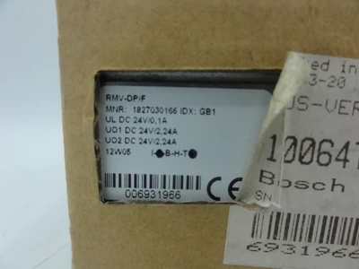 NEW REXROTH RMV-DP/F