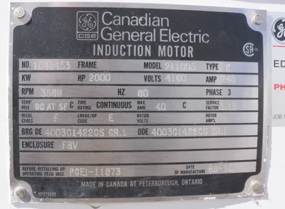 USED GENERAL ELECTRIC 211005
