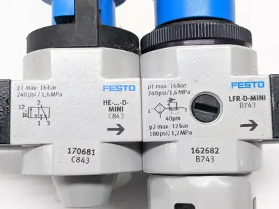 Used Festo 162682 170681 Air Compressor Parts Michigan US | Maverick Industrial Sales #1398014