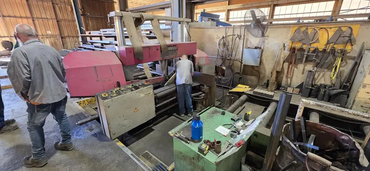 Used BEHRINGER HBP530/1104G Horizontal Band Saws Wisconsin US | Mac-Tech #917828