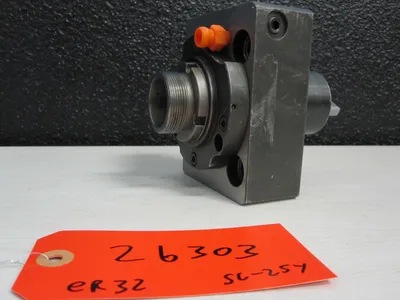 DMG Mori Seiki SL-25Y Live Tool Driven Holder ER25 Radial 65 mm x 95 mm straight