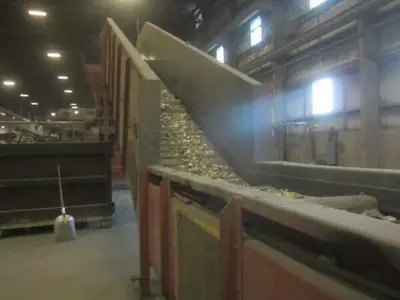 IDM RAPTOR SERIES 23 COMPLETE SHREDDING/RECYLCLING LINE. STOCK # 0895624