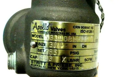NEW APOLLO 533DDBLMAA SAFETY VALVE 3/4"