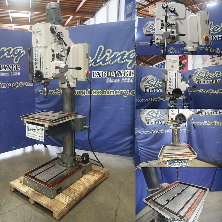 Used WILTON 2402 Heavy Duty & Sensitive Single Spindle Drills California US | Sterling Machinery Exchange #1465341