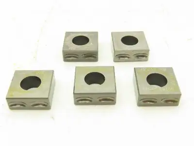 TKM 72236 20mm x 20mm x 8mm 10mm ID Chamfered Edges Lot of 5