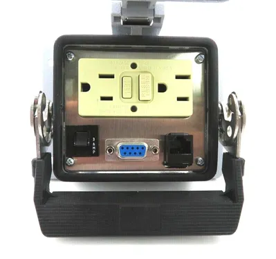 NEW HOFFMAN AC4DB9RJ45GFI PANEL INTERFACE CONNECTOR