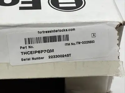 New | in-Stock FORTRESS INTERLOCKS FORTRESS INTERLOCKS THCEIP6P7QM Relays & Switches Michigan US | Maverick Industrial Sales #1089155
