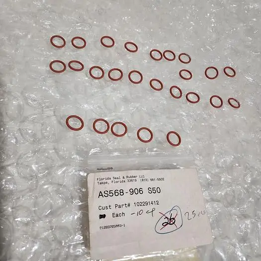 FLORIDA SEAL AND RUBBER O-RING SILICONE AS568-906-S50