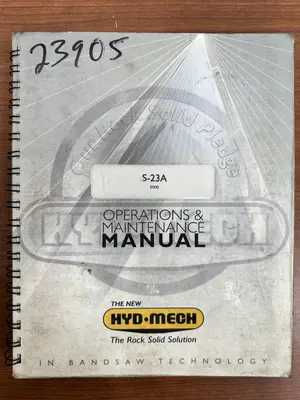 USED HYDMECH S-23A