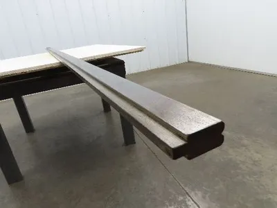 Press Brake Die 121" Long 90° V 1/2" Tang 1-1/16" W 1-3/4" H 7/32x9/64" V