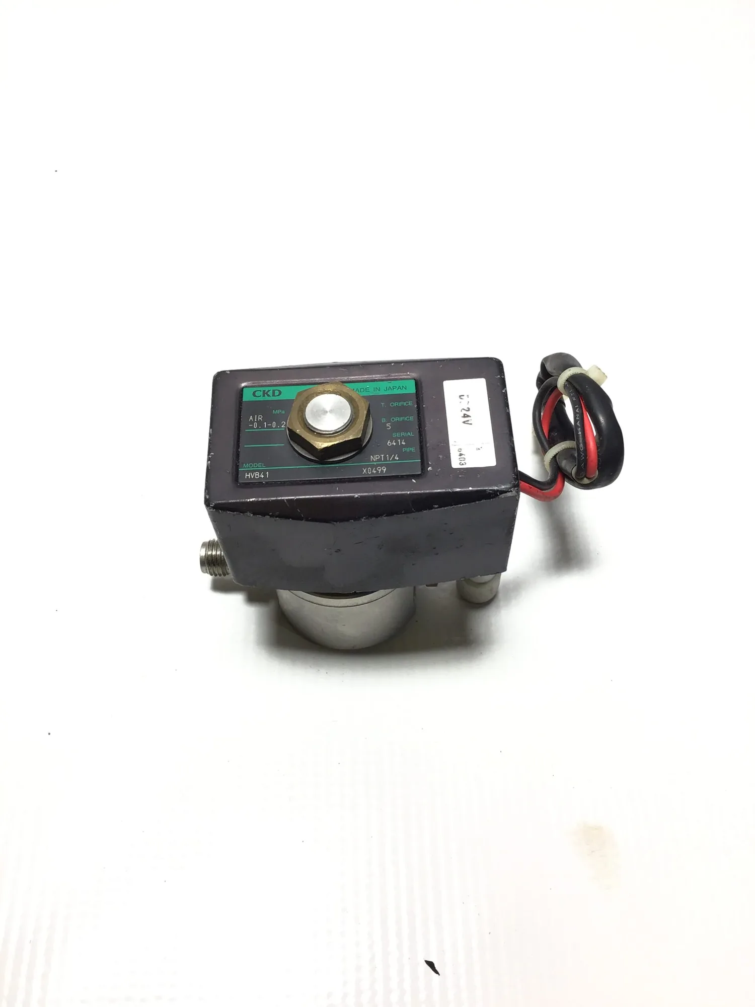 CKD HVB41 Direct-Acting Solenoid Valve 1/4″ NPT