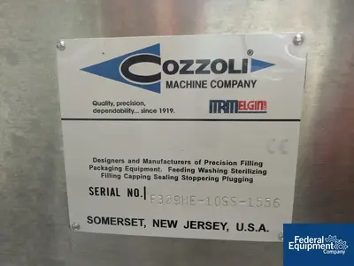 USED Cozzoli Cozzoli Syringe Filler, Model F329HE-10SS