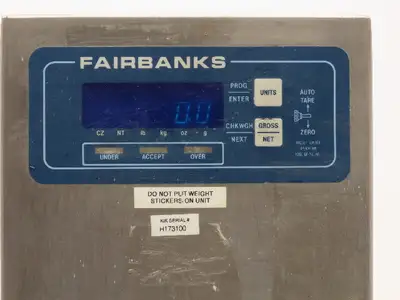 Fairbanks H70-4901 Stainless Digital Bench Scale 6Lb kg oz grams  -Needs Repair-
