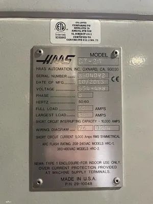 2015 HAAS ST-20T CNC Lathes | Midstate Machinery (8)