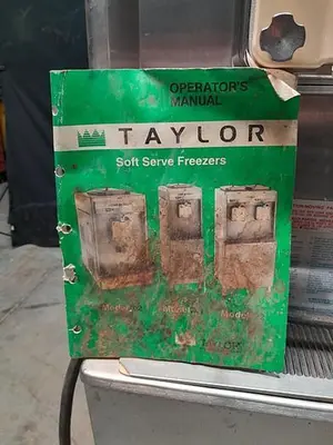 USED TAYLOR 741-27; SOFT SERVE ICECREAM MCH.