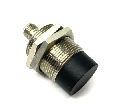 USED BALLUFF INDUCTIVE DISTANCE SENSOR, CYLINDRICAL BAW M30ME-UAC15F-S04G
