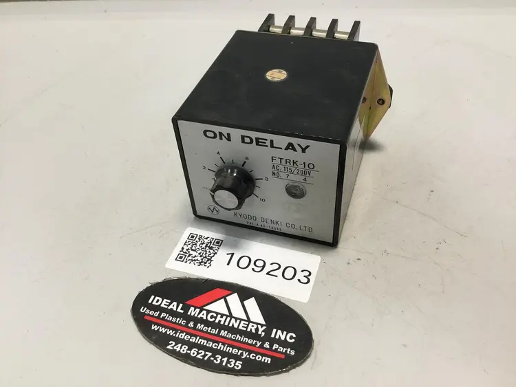 Used KYODO DENKI FTRK-10 Timers Michigan US | Ideal Machinery #762106