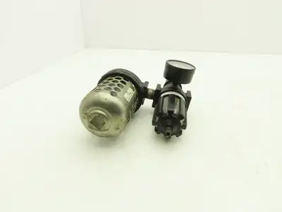Master Pneumatic Detroit  Filter Regulator Lubricator Combination 1/2" NPT