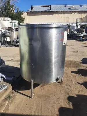 Tank, 315 Gallon, 304 S/st, OT/DB, 45" x 46" #C744432