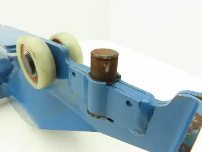 Gorbel S250 Overhead Bridge Crane End Truck for S500 Runway *Missing 2 Wheels*