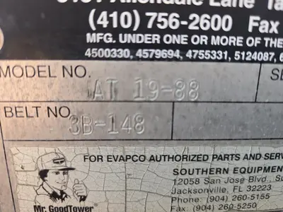 USED EVAPCO AT19-88