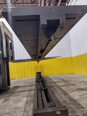 18' LONG T-SLOTTED RAIL DIE PLATE: STOCK #24011
