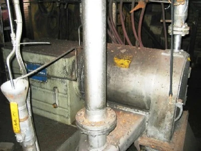 Baker-Perkins S-10 pusher centrifuge, 316L SS.