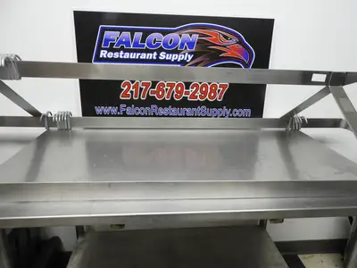 Used Falcon Restaurant Supply Used Overhead Stainless Steel Pot/Utensil Hanger Rack 72"x24"x12.5" Restaurant Equipment (Miscellaneous) Illinois US | Falcon Restaurant Supply #1376499