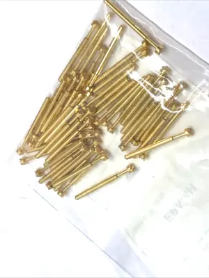 USED OSTBY BARTON SPRING TEST PROBE 0.187" CENTER 0.250" LOT OF 49