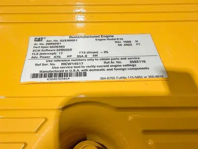 Used CATERPILLAR C15 ACERT DIESEL ENGINE Diesel Engines Pennsylvania US | East West Machinery & Drilling #1417782
