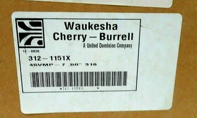NEW WAUKESHA CHERRY BURRELL 312-1151X VALVE 45VMP-7.50" 316 3121151X