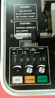 SIECOR M67 Fusion Splicer Optical w/ Single-Mode Fiber Module M67-000. 6D