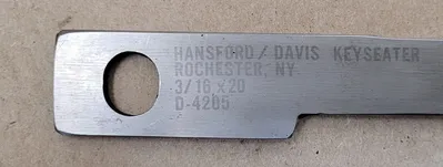 HANSFORD DAVIS D-4205 Tooling & Accessories, Keyseaters | Machinery Central (2)