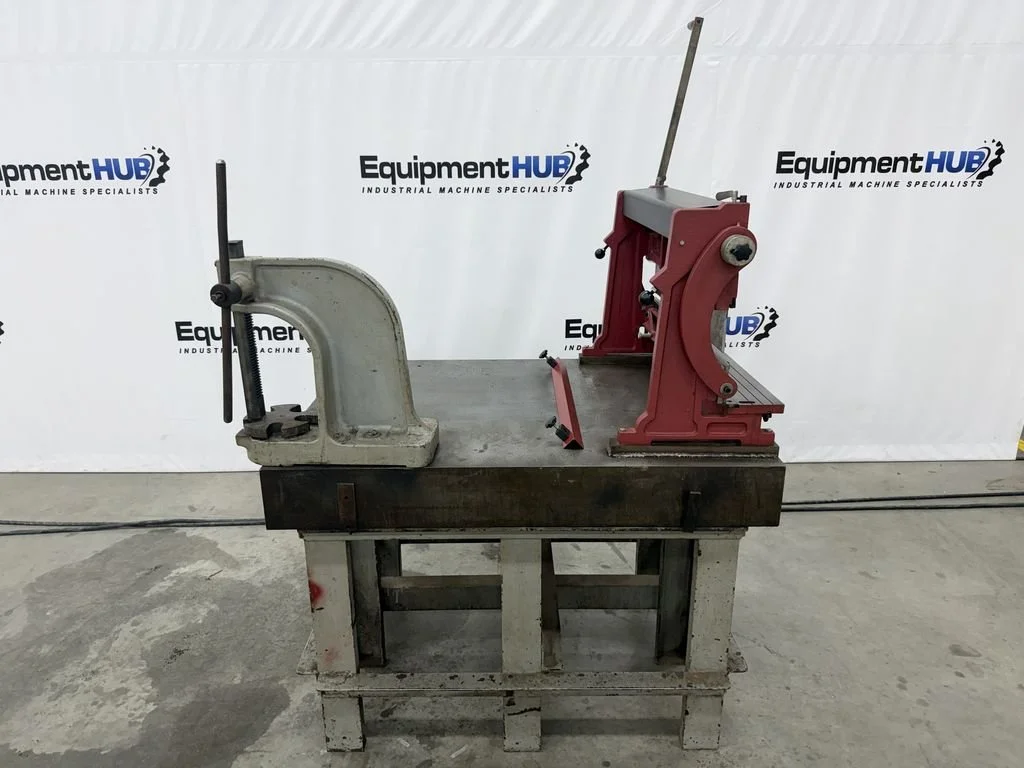Used CENTRAL MACHINERY 30" SHEAR, PRESS BRAKE AND SLIP ROLL (ITEM 5907) Combo 3-in-1 Sheet Metal Machines Georgia US | The Equipment Hub #1323236