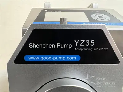 Used SHENCHEN V6-12L WITH YZ35 PUMP HEAD Pumps (peristaltic) California US | Star Industries #1256115
