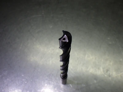 Kyocera 10.8mm Coolant Thru 8xD Carbide Drill 12mm Shank 63653 (LOC3552)