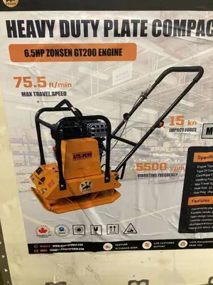 LandHonor Heavy Duty Plate Compactor 2025